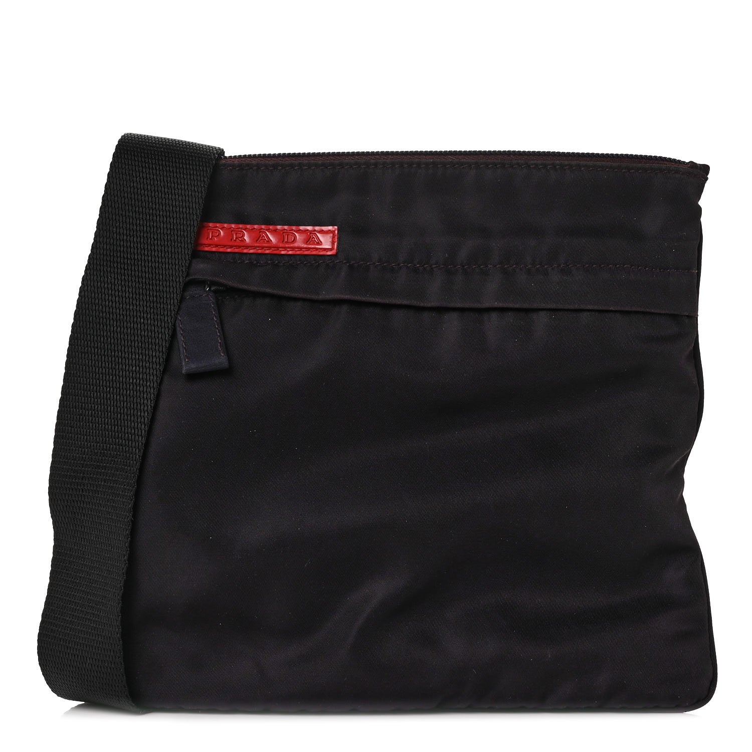 Prada Tessuto Nylon Flat Messenger 1 of 7