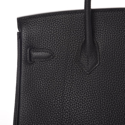 Hermes Togo Birkin 25 Black 15 of 37