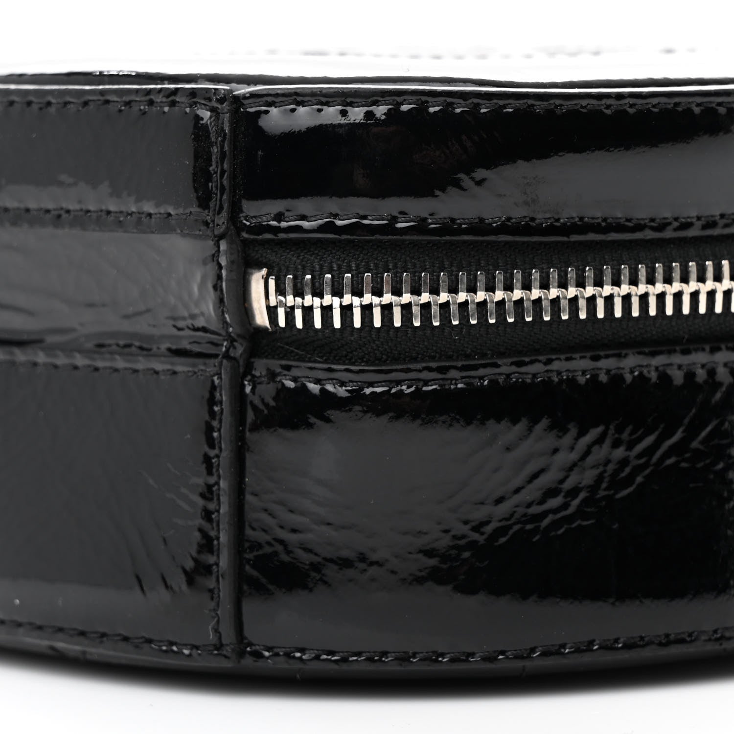 Chanel Patent Round As Earth Evening Bag Black 10 of 10