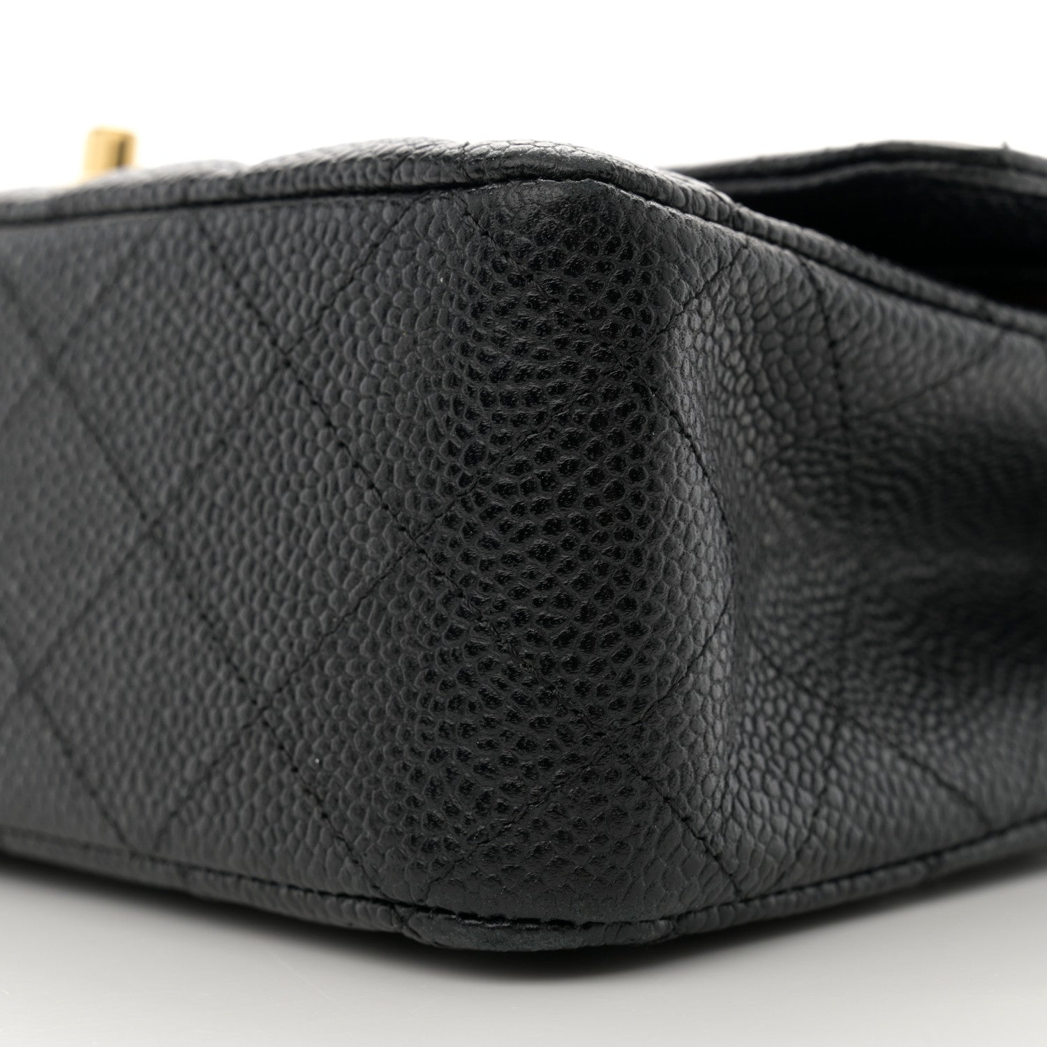 Chanel Caviar Quilted Medium Double Flap Black 10 of 12