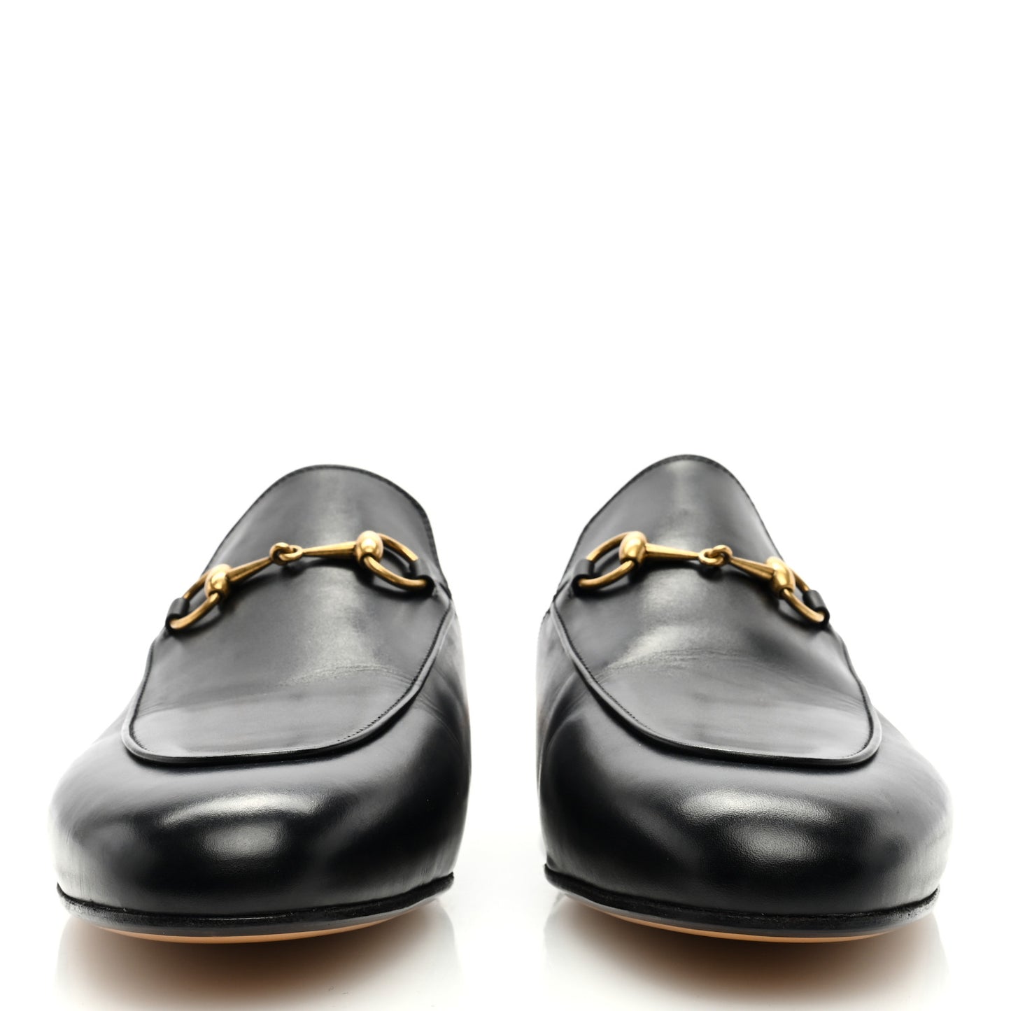 Calfskin Womens Princetown Slippers 41 Black