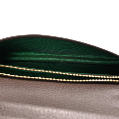 Gucci X ADIDAS Monogram Trefoil Embossed Wallet On Chain Brown 5 of 10