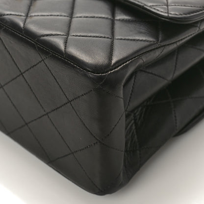 Chanel Lambskin Quilted Medium Double Sided Flap Black 10 of 10