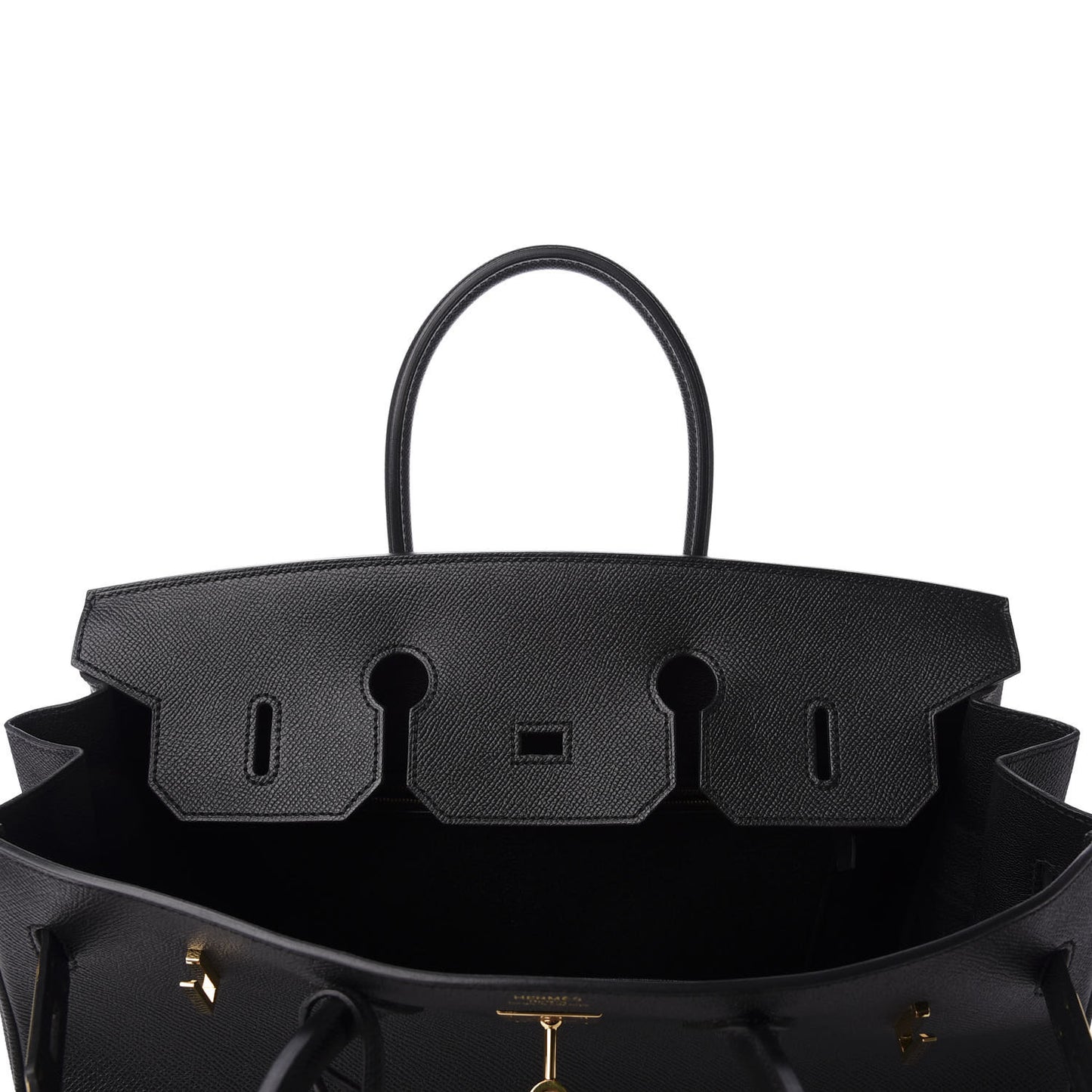 Epsom Birkin 35 Black