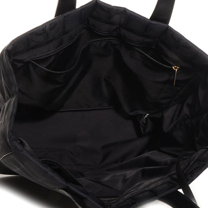 Chanel Nylon Large Travel Tote Black 5 of 8