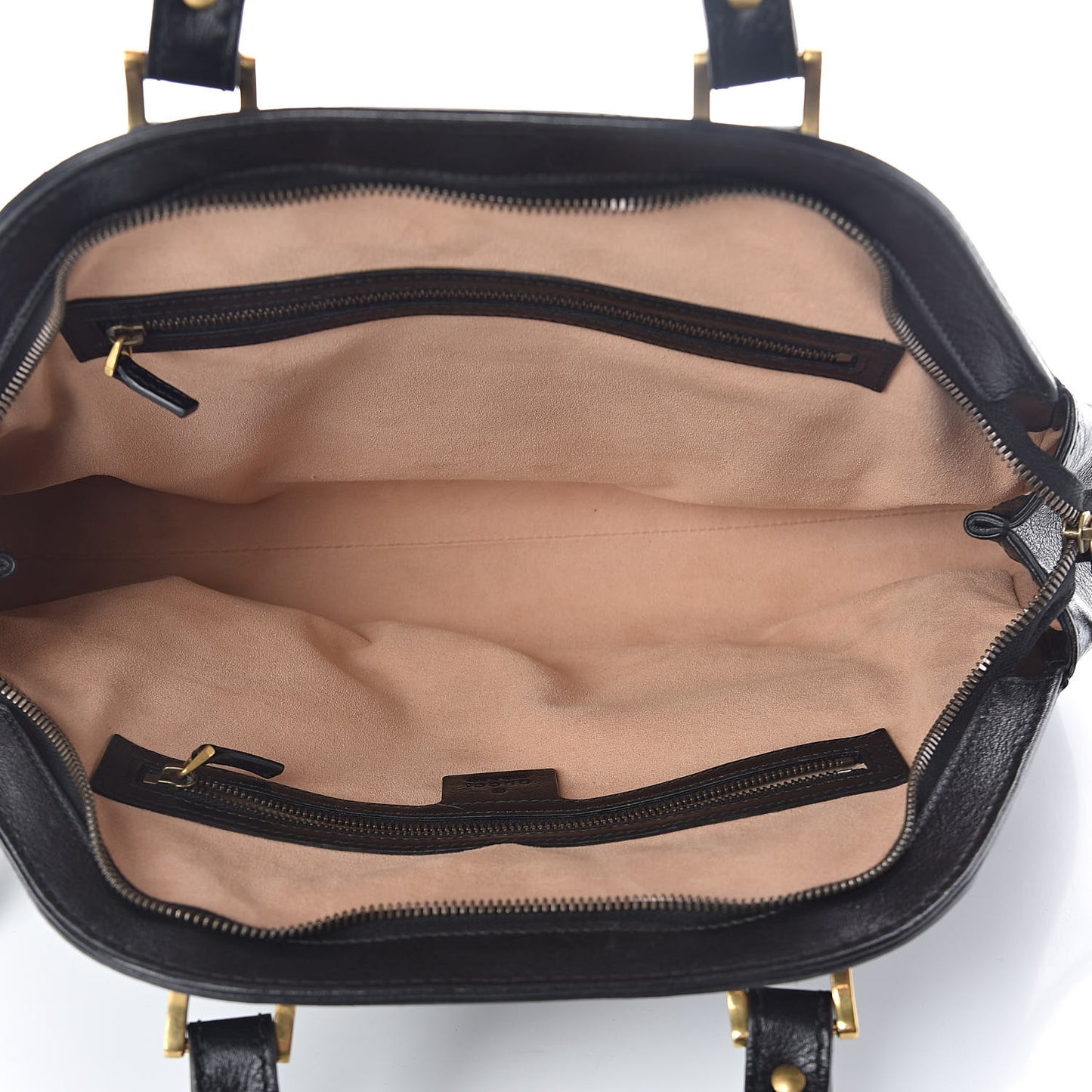 Calfskin Medium Re(Belle) Top Handle Bag Black