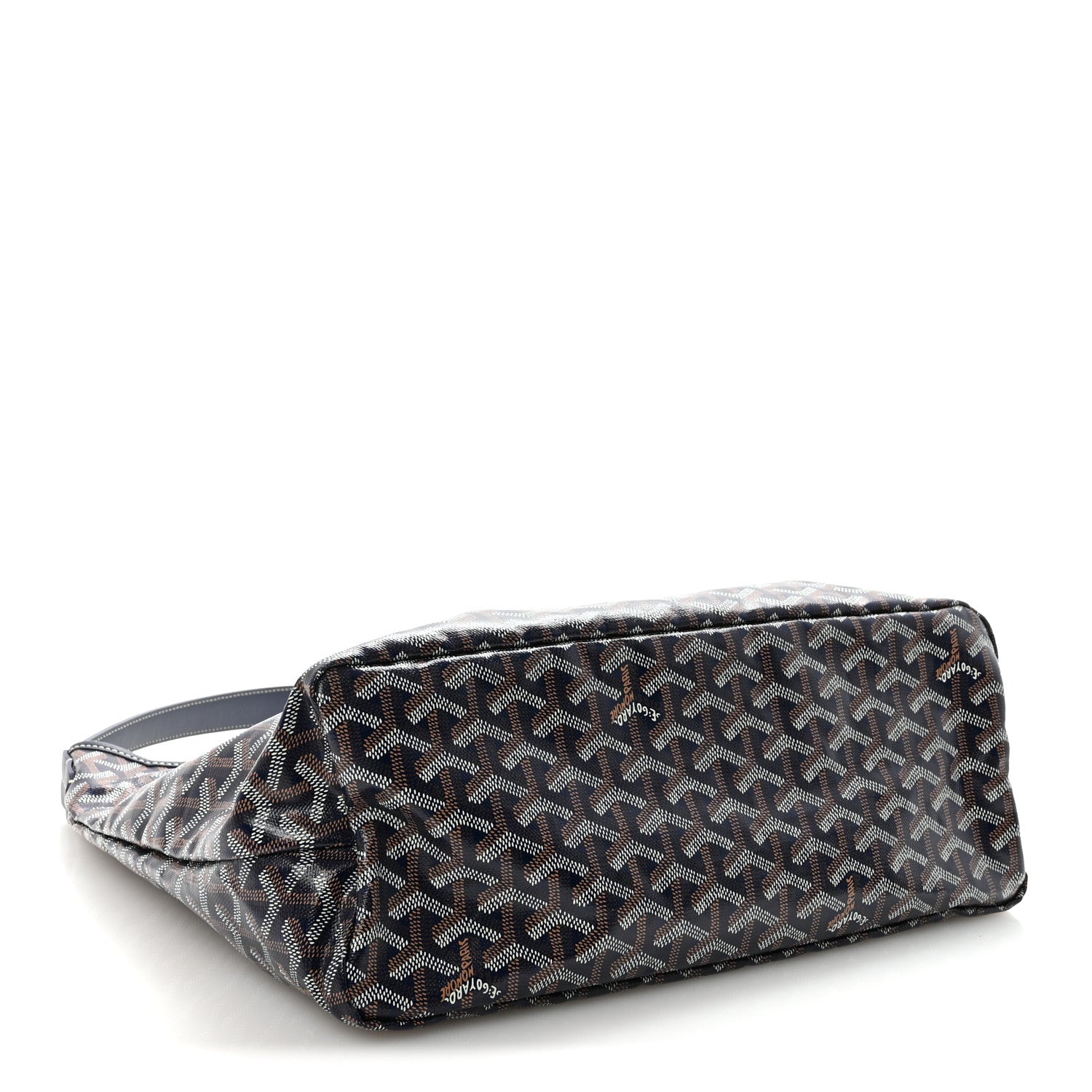 Goyard Goyardine Boheme Hobo Navy Blue 5 of 9