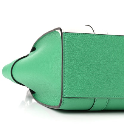 Mulberry Small Classic Silky Calfskin Mini Zipped Bayswater Lawn Green White Mulberry Green 8 of 9