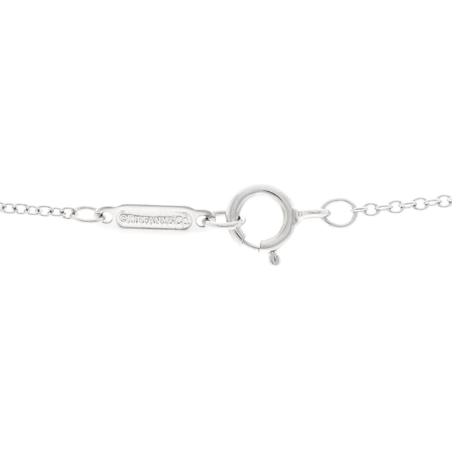 Tiffany Platinum 18K Yellow Gold Yellow Diamond Daisy Key Pendant Necklace 5 of 6