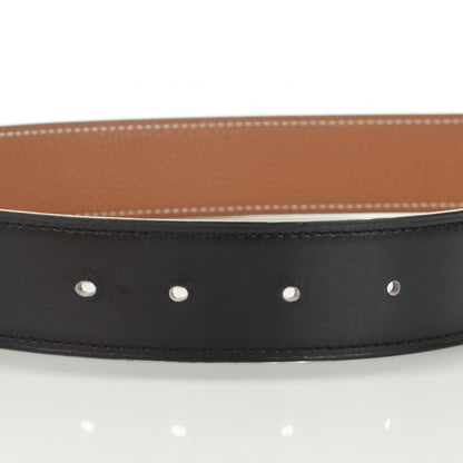 Hermes Box Togo 32mm Quizz H Belt 95 Black 4 of 8