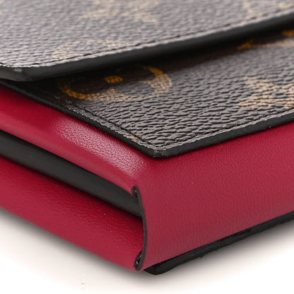 Louis Vuitton Monogram Flore Wallet Fuchsia 8 of 9