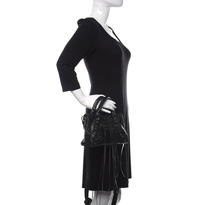 Balenciaga Agneau Classic Hardware Mini City Black 3 of 15
