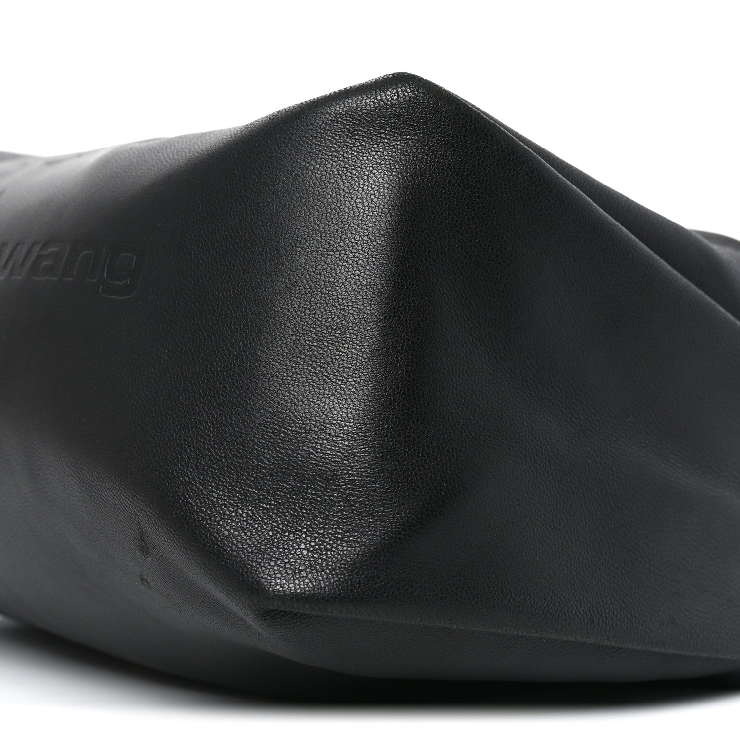 Alexander Wang Lambskin Mini Scrunchie Bag Black 9 of 9