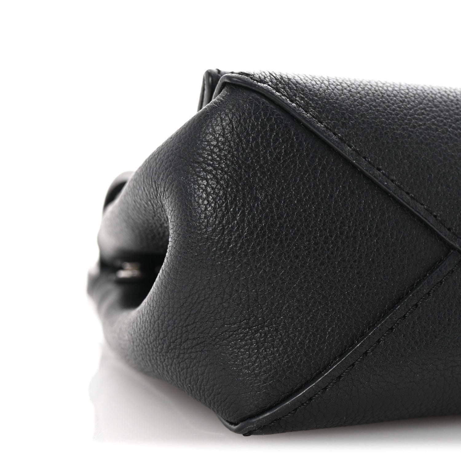 Louis Vuitton Calfskin Lockme II Chain Bag BB Black 8 of 9