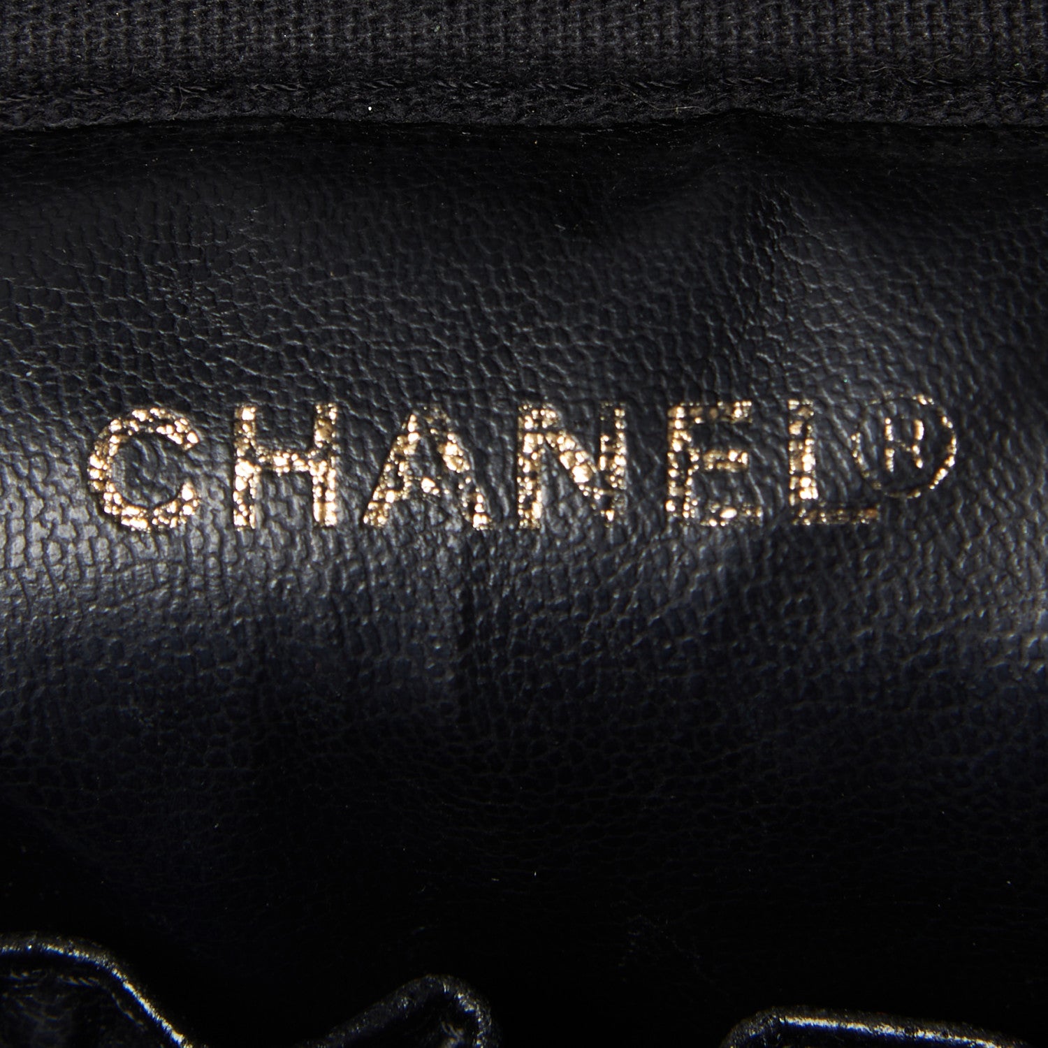 Chanel Caviar Vanity Cosmetic Case Black 8 of 9