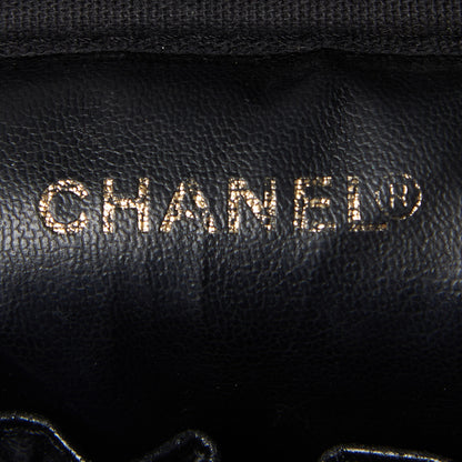 Chanel Caviar Vanity Cosmetic Case Black 8 of 9