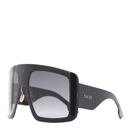 Christian Dior So Light Shield Sunglasses Black 1 of 8