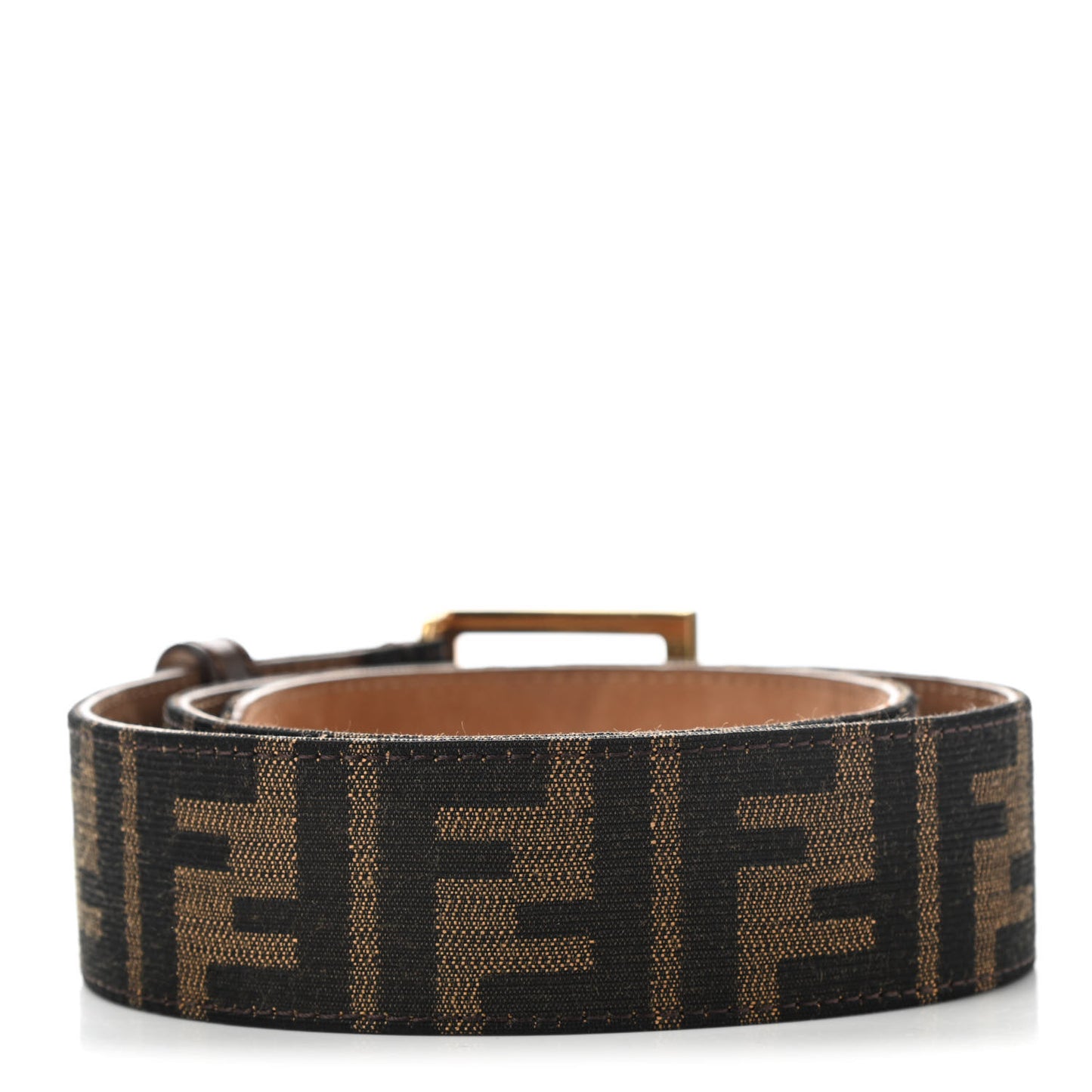 Zucca Calfskin FF Belt 75 30 Tobacco