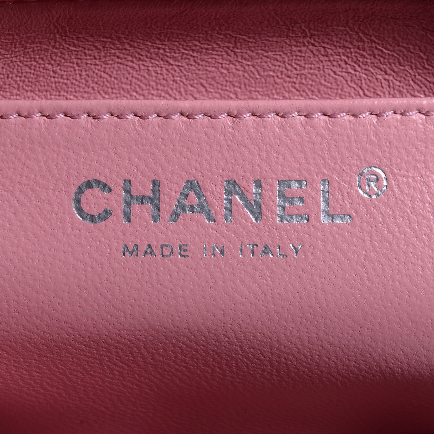 Chanel Lambskin Quilted Mini Square Flap Light Pink 7 of 8