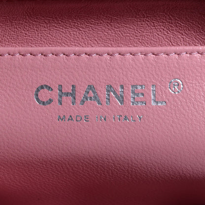 Chanel Lambskin Quilted Mini Square Flap Light Pink 7 of 8