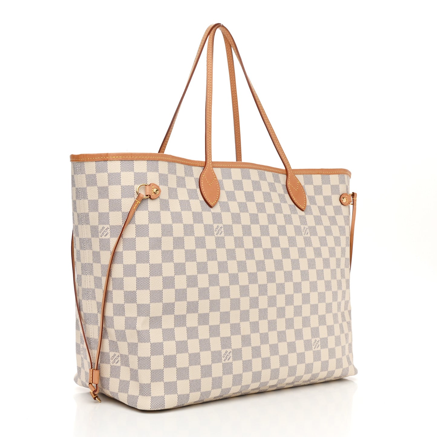 Damier Azur Neo Neverfull GM Rose Ballerine