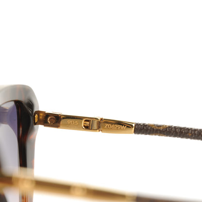 Louis Vuitton Monogram Charlotte Z0629W Sunglasses Dark Tortoise 3 of 4