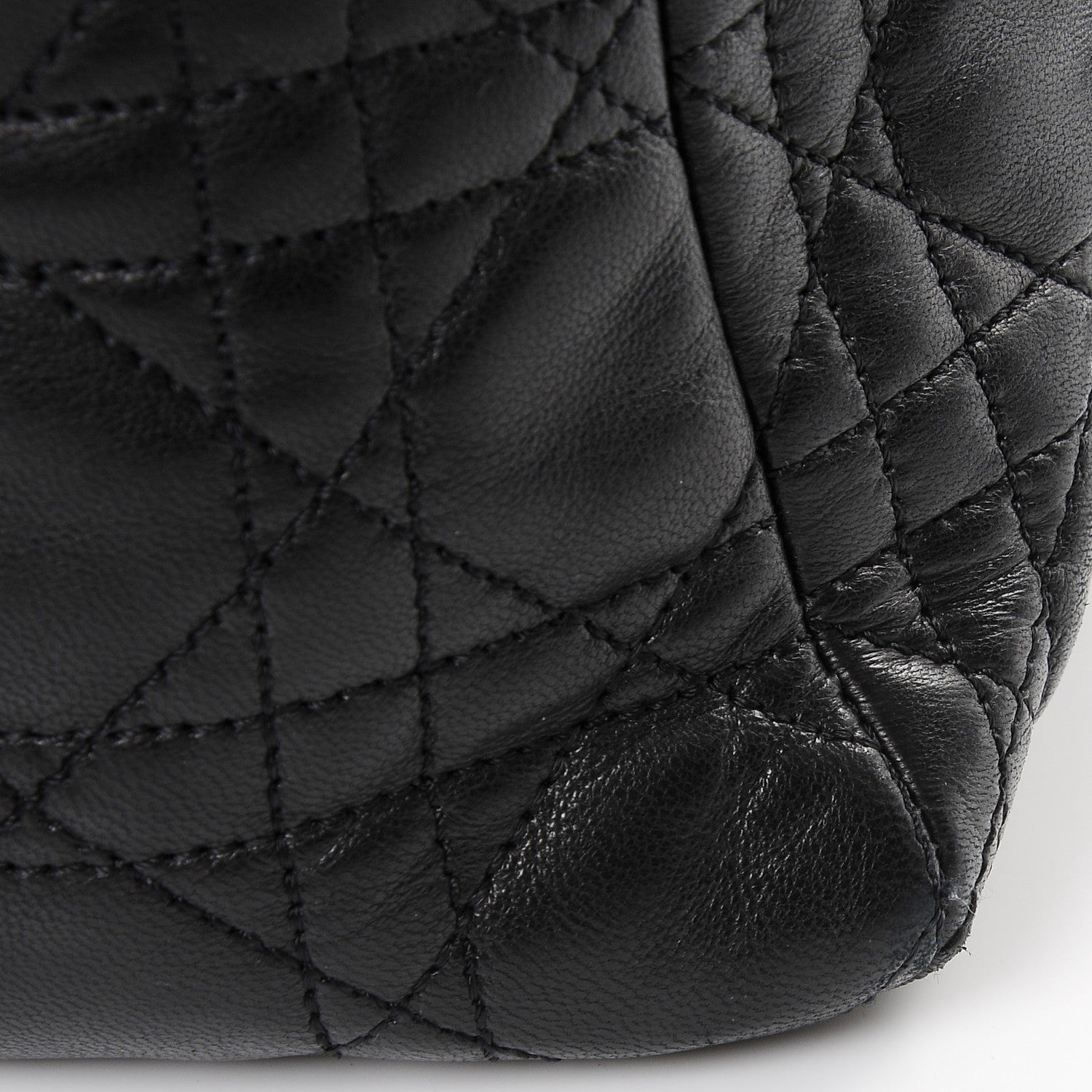 Christian Dior Lambskin Cannage Medium Lady Dior Black 12 of 12