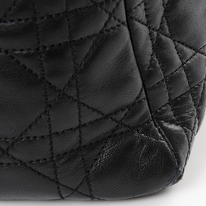 Christian Dior Lambskin Cannage Medium Lady Dior Black 12 of 12