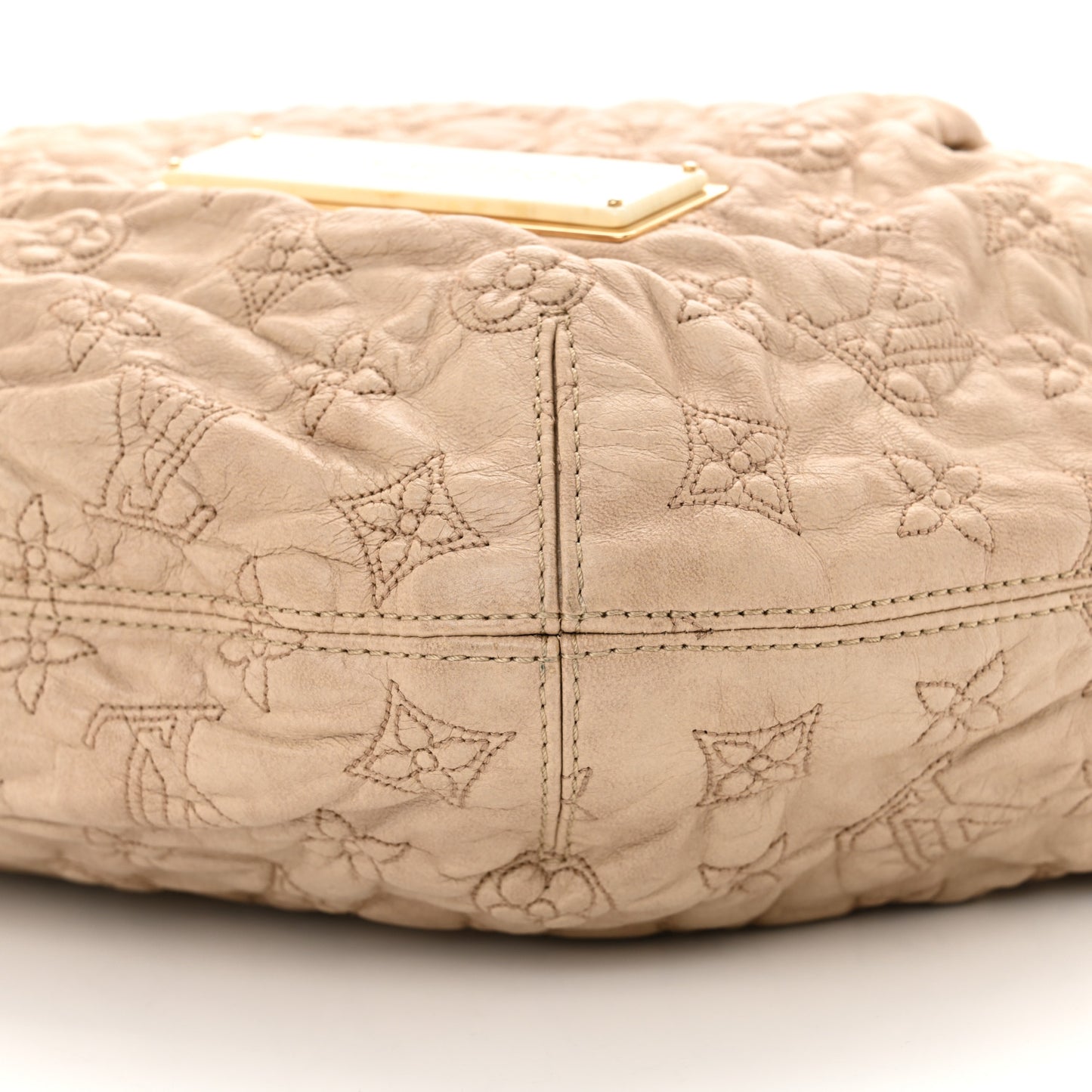Lambskin Olympe Nimbus GM Ecru