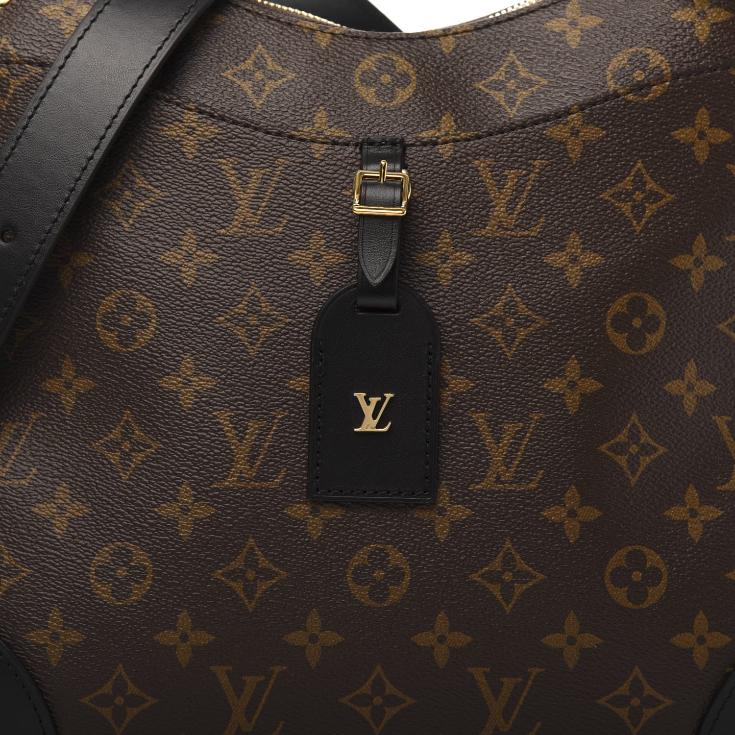 Louis Vuitton Monogram Odeon MM Black 10 of 10