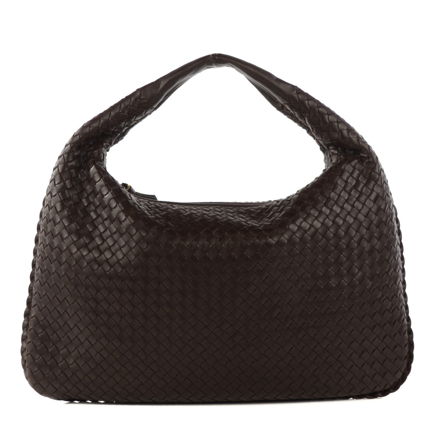 Bottega Veneta Nappa Intrecciato Large Veneta Hobo Ebano 1 of 8