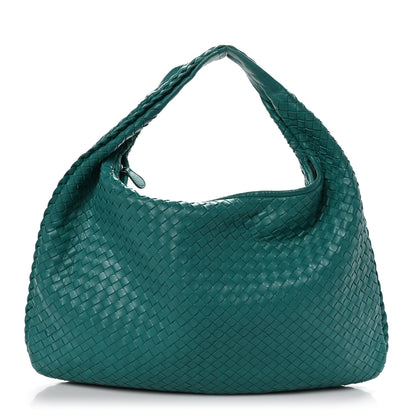 Bottega Veneta Nappa Intrecciato Large Veneta Hobo Lagoon 1 of 10