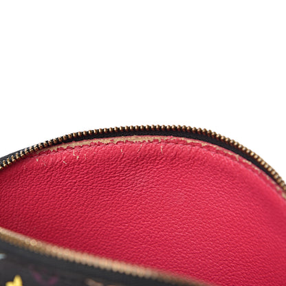 Louis Vuitton Monogram Multicolor Cosmetic Pouch Black Grenade 7 of 8