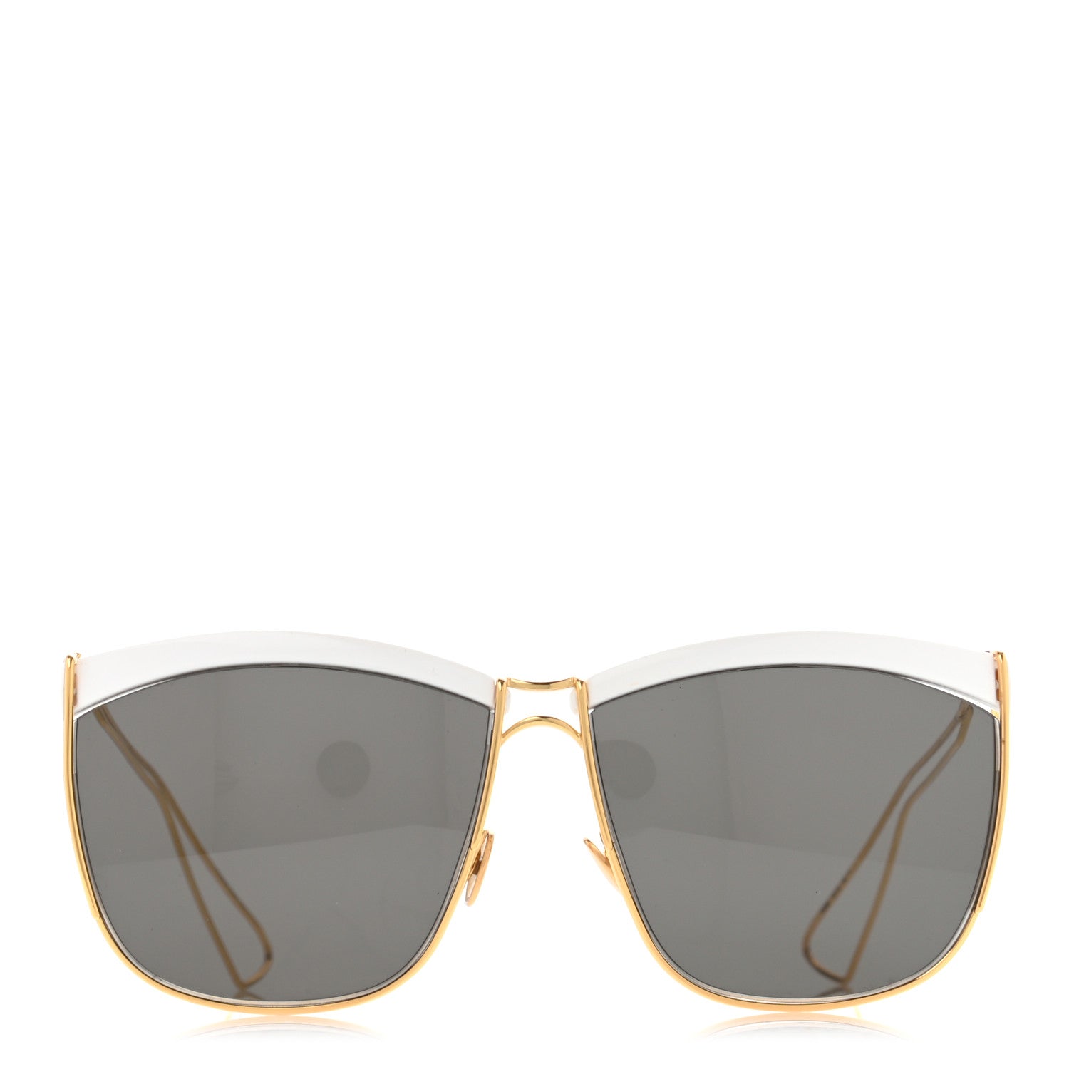 Christian Dior Metal So Electric Sunglasses Gold White 2 of 8