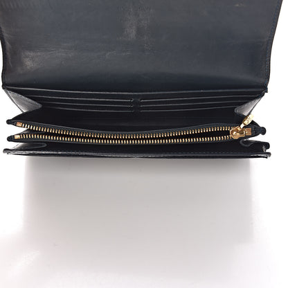 Louis Vuitton Vernis Sarah Wallet Blue Nuit 5 of 11