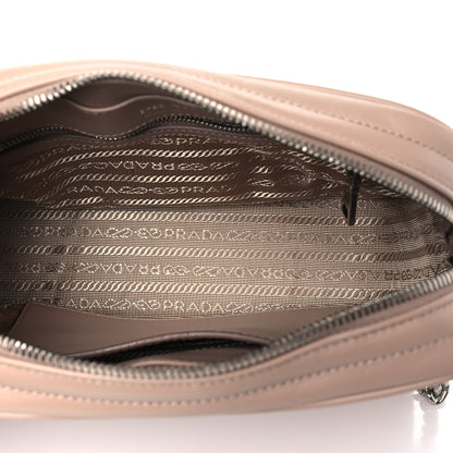 Prada Soft Calfskin Diagramme Camera Bag Cipria 5 of 9