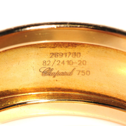 Chopard 18k Yellow Gold 10mm Happy Diamonds Heart Ring 6.75 4 of 4