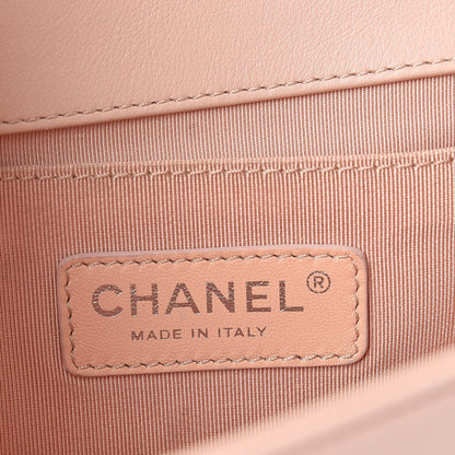 Chanel Lambskin Quilted Small Boy Flap Light Pink 6 of 13