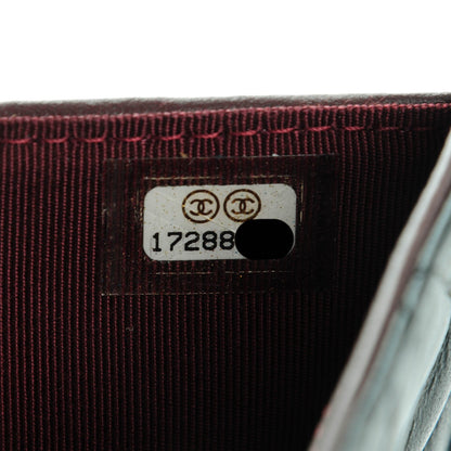 Chanel Lambskin Quilted Yen Wallet Black 8 of 8