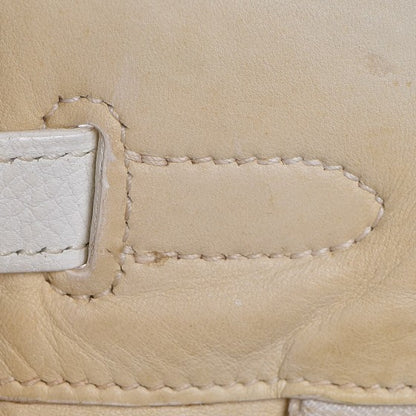 Hermes Taurillon Clemence Birkin 30 White 24 of 104