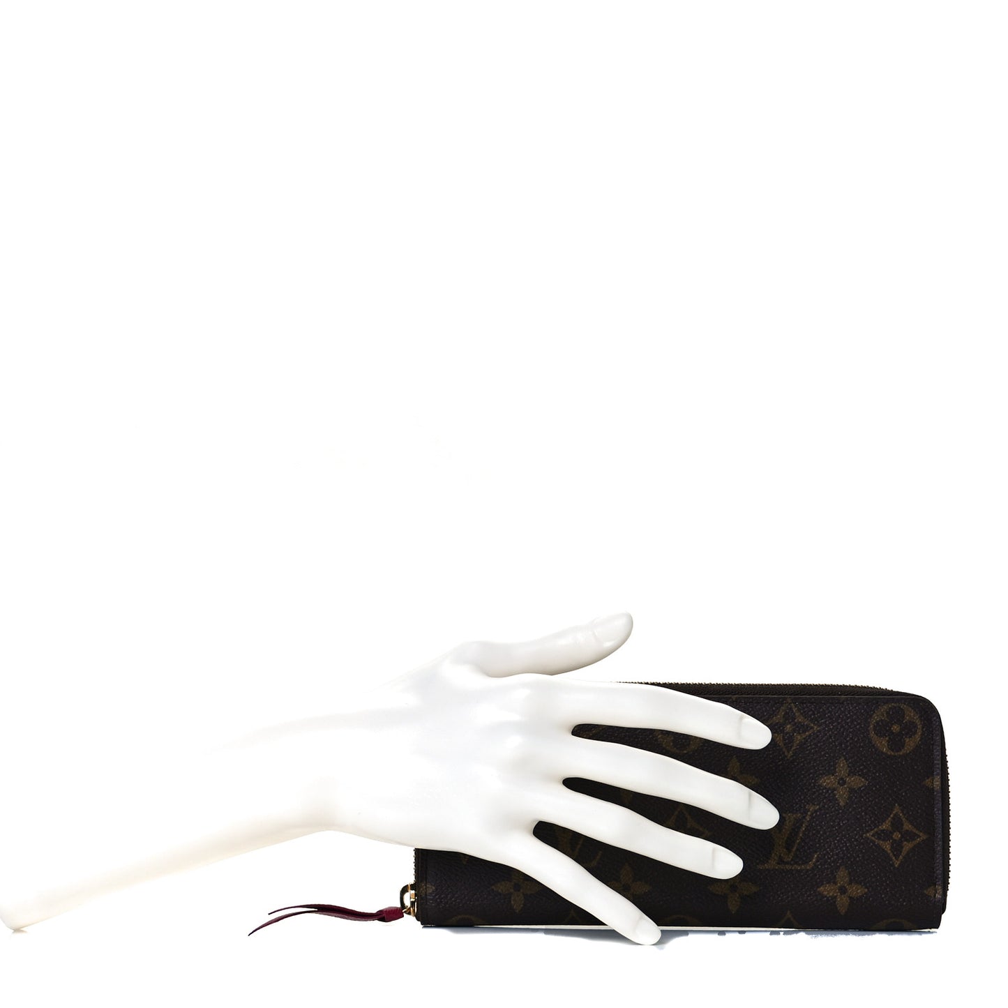 Monogram Clemence Wallet Fuchsia