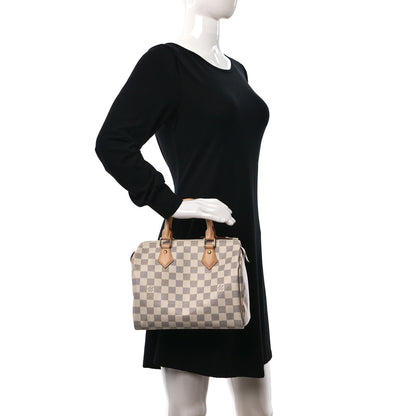 Louis Vuitton Damier Azur Speedy 25 2 of 10