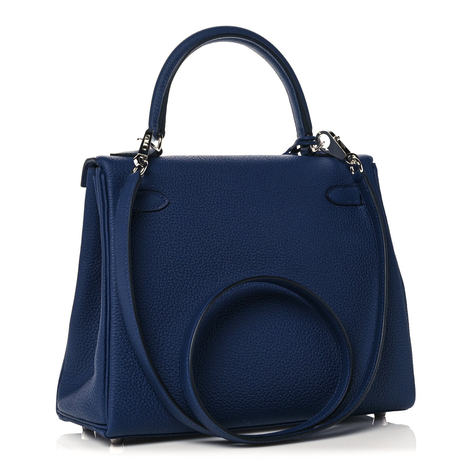 Hermes Togo Kelly Retourne 25 Bleu Saphir 3 of 10