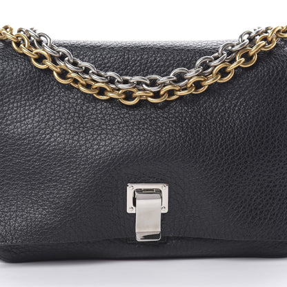 Proenza Schouler Pebbled Calfskin Small Courier Black 8 of 14