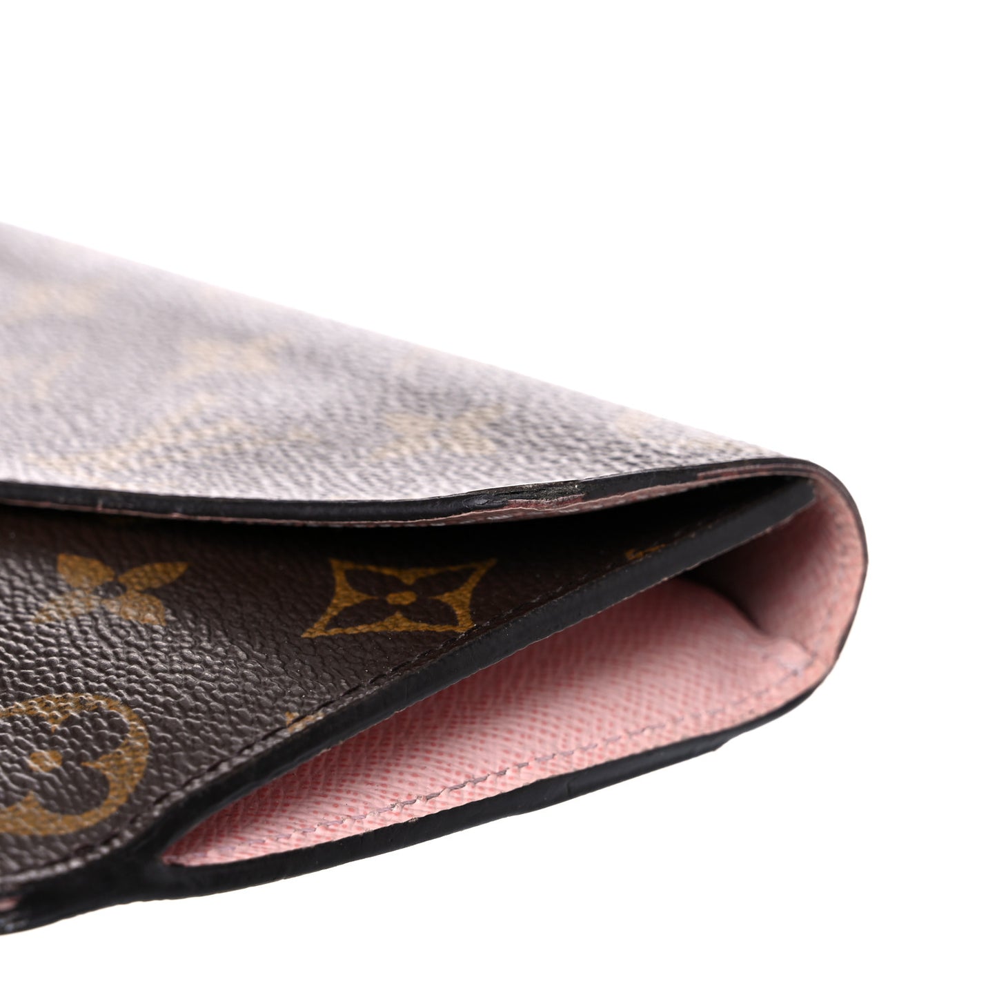 Monogram Jeanne Wallet Rose Ballerine