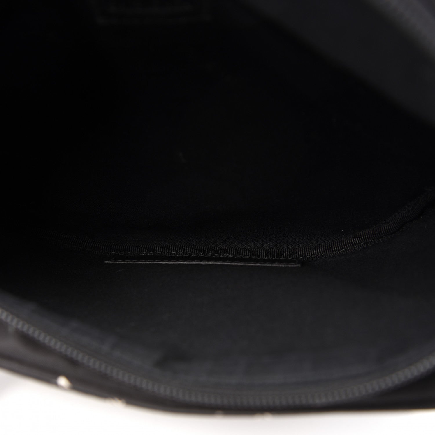 Balenciaga Twill Nylon Allover Logo Explorer Beltpack Black White 5 of 14