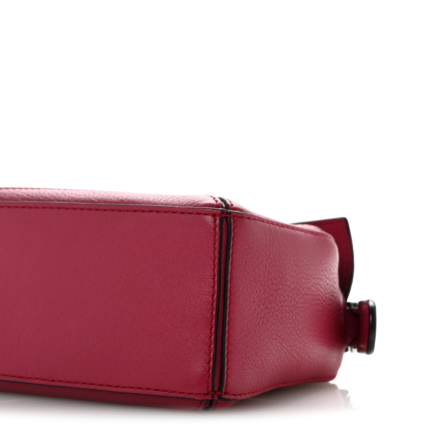 Calfskin Mini Puzzle Bag Raspberry