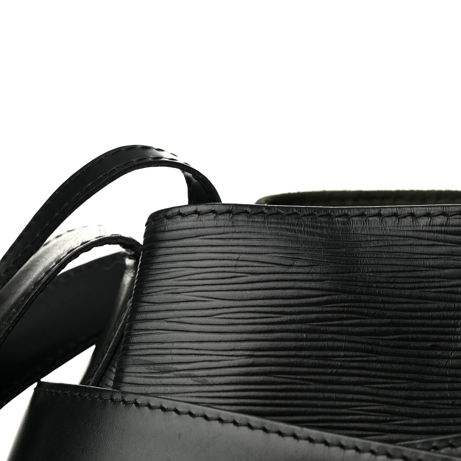 Louis Vuitton Epi Sac D'epaule Black 11 of 18