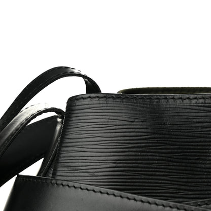 Louis Vuitton Epi Sac D'epaule Black 11 of 18