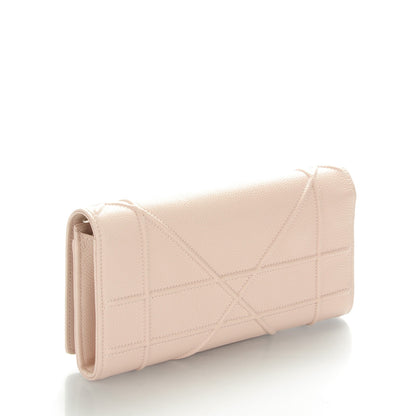 Christian Dior Grained Calfskin Wallet on Chain Pouch Rose Poudre 3 of 7